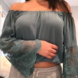 Off the shoulder top